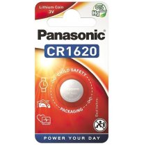 Батарейка PANASONIC CR-1620 Lithium, 3V, 1x1 шт