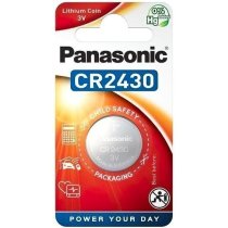 Батарейка PANASONIC CR-2430 Lithium, 3V, 1x1 шт