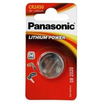 Батарейка PANASONIC CR-2450 Lithium, 3V, 1x1 шт