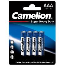 Батарейка CAMELION R03P-BP4B ААА Blue, 1х4шт