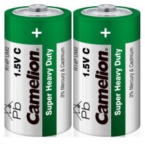 Батарейка CAMELION R14P-SP2G Green Shrink 1х2 шт