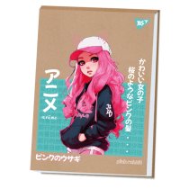 Альбом для малювання YES А4 20арк/100 клеєний білила "Anime" крафт
