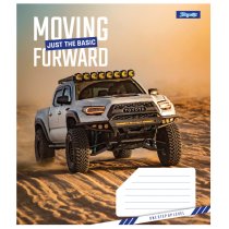 Тетрадь 36 листов, линия, "Moving forward"