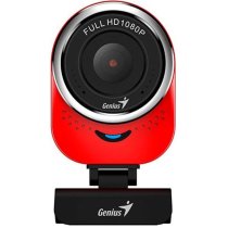 Вебкамера Genius Qcam-6000, FullHD, 30fps, manual focus, червоний