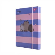 Папка для тетрадей Yes картонная В5 "Pusheen"