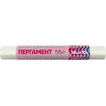 Пергамент для выпечки силиконизированный Добрая хозяйка, 38 см?10 м(4820086522243)