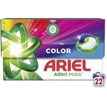 Капсули для прання Ariel Все-в-1 Для кольорового 22 шт