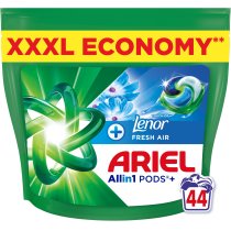 Капсулы для стирки Ariel Все-в-1 Прикосновение свежего воздуха Lenor 44 шт