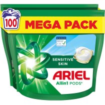 Капсулы для стирки Ariel Все-в-1 Для чувствительной кожи 100 шт