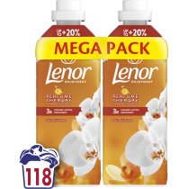 Кондиционер для белья Lenor Золотая орхидея 118 циклов стирки 2x1.239 л