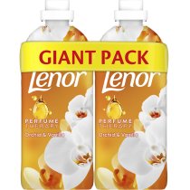 Кондиціонер для білизни Lenor Ванільна орхідея та золотий бурштин 2x1200мл