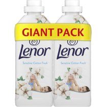 Кондиціонер для білизни Lenor Свіжість бавовни 2x1200 мл