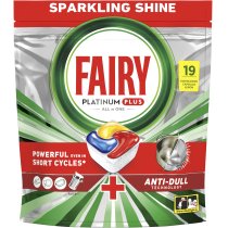 Капсули для посудомийних машин Fairy Platinum Plus Все-в-1 19 шт