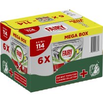 Капсулы для посудомоечных машин Fairy Platinum Plus Все-в-1 114 шт