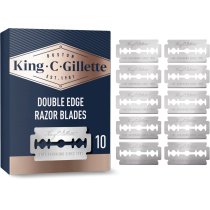 Лезвия для бритья King C. Gillette, 10 шт