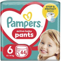 Подгузники-трусики Pampers Active Baby Pants Размер 6 (13-19 кг) 44 шт