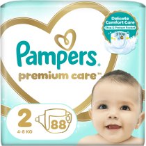Подгузники Pampers Premium Care Размер 2 (4-8 кг), 88 шт.