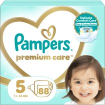 Подгузники Pampers Premium Care Размер 5 (11-16 кг), 88 шт.