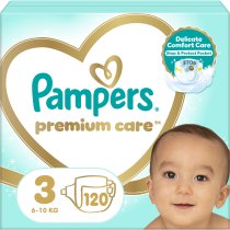 Подгузники Pampers Premium Care Размер 3 (6-10 кг), 120 шт