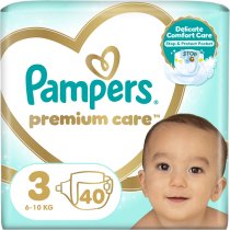 Подгузники Pampers Premium Care Размер 3 (6-10 кг), 40 шт.