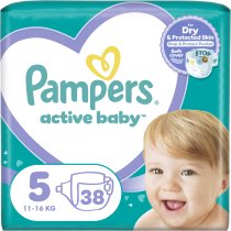 Подгузники Pampers Active Baby Размер 5 (11-16 кг), 38 шт
