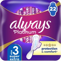Гигиенические прокладки Always Platinum Super Extra (Размер 3) 22 шт