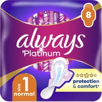Гигиенические прокладки Always Platinum Normal (Размер 1) 8 шт