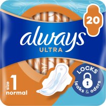 Гігієнічні прокладки Always Ultra Normal (Розмір 1) 20 шт