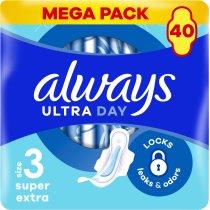 Гігієнічні прокладки Always Ultra Day Super Extra (Розмір 3) 40 шт
