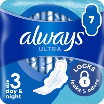 Гігієнічні прокладки Always Ultra Day&Night (Розмір 3) 7 шт