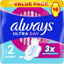 Гигиенические прокладки Always Ultra Day Super (Размер 2) 16 шт