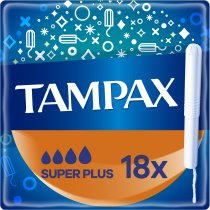 Тампон Tampax Compak Super Plus с аппликатором 18 шт.
