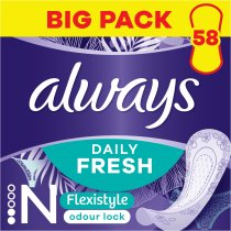 Щоденні прокладки Always Daily Fresh Normal Flexistyle 58 шт