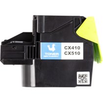 Картридж PowerPlant Lexmark CX410de CY (CX410/CX510) (с чипом)