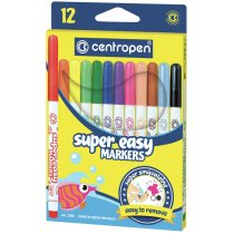 Фломастери 2580 SUPER EASY, набір 12 шт.