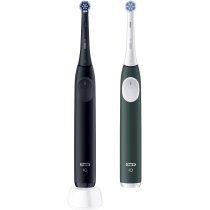 Набір електричних зубних щіток Oral-B iO 2 Ультрачорна та Лісово-Зелена