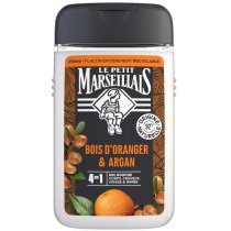 Гель-шампунь для мужчин Le Petit Marseillais® Апельсиновое дерево и аргана 4в1 250 мл