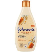 Гель для душа JOHNSON'S® VITA-RICH СМУЗИ Ухаживающий за йогуртом, овсом и медом 250 мл