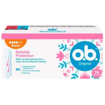 Тампони жіночі гігієнічні  o.b.® Original Super 16