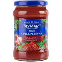 Соус Чумак Кухарський з в’яленими томатами с/б 300 г