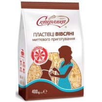 Пластівці вівсяні Сквирянка що не потребують варіння 400 г