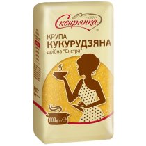 Крупа кукурузная мелкая Сквирянка Экстра 800 г