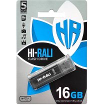 Флеш-память USB 16GB Hi-Rali Stark серiя чорний