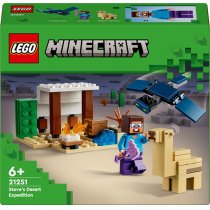 LEGO Minecraft Конструктор Экспедиция Стива в пустыню 75 дет.