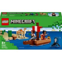 Конструктор Подорож на піратському кораблі 166 дет. LEGO Minecraft
