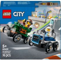 LEGO City Конструктор «Самолет против больничной койки» Набор для гонки 70 дет.
