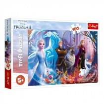 Пазли "100" Frozen Магія крижаного серця ТМ Trefl