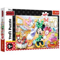 Пазли "100" Mickey&friends Мінні в салоні краси ТМ Trefl