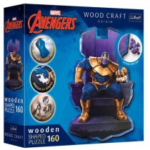 Пазли "160 Wooden" Marvel Heroes Танос на троні ТМ Trefl