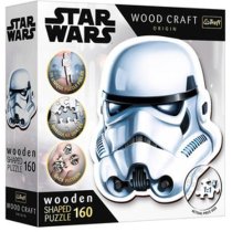 Пазли "160 Wooden" Star Wars Шолом штурмовика ТМ Trefl